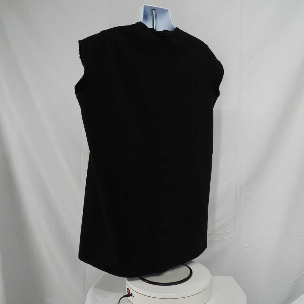 Rick Owens DRKSHDW Jumbo Black Sleeveless Sweater… - image 10