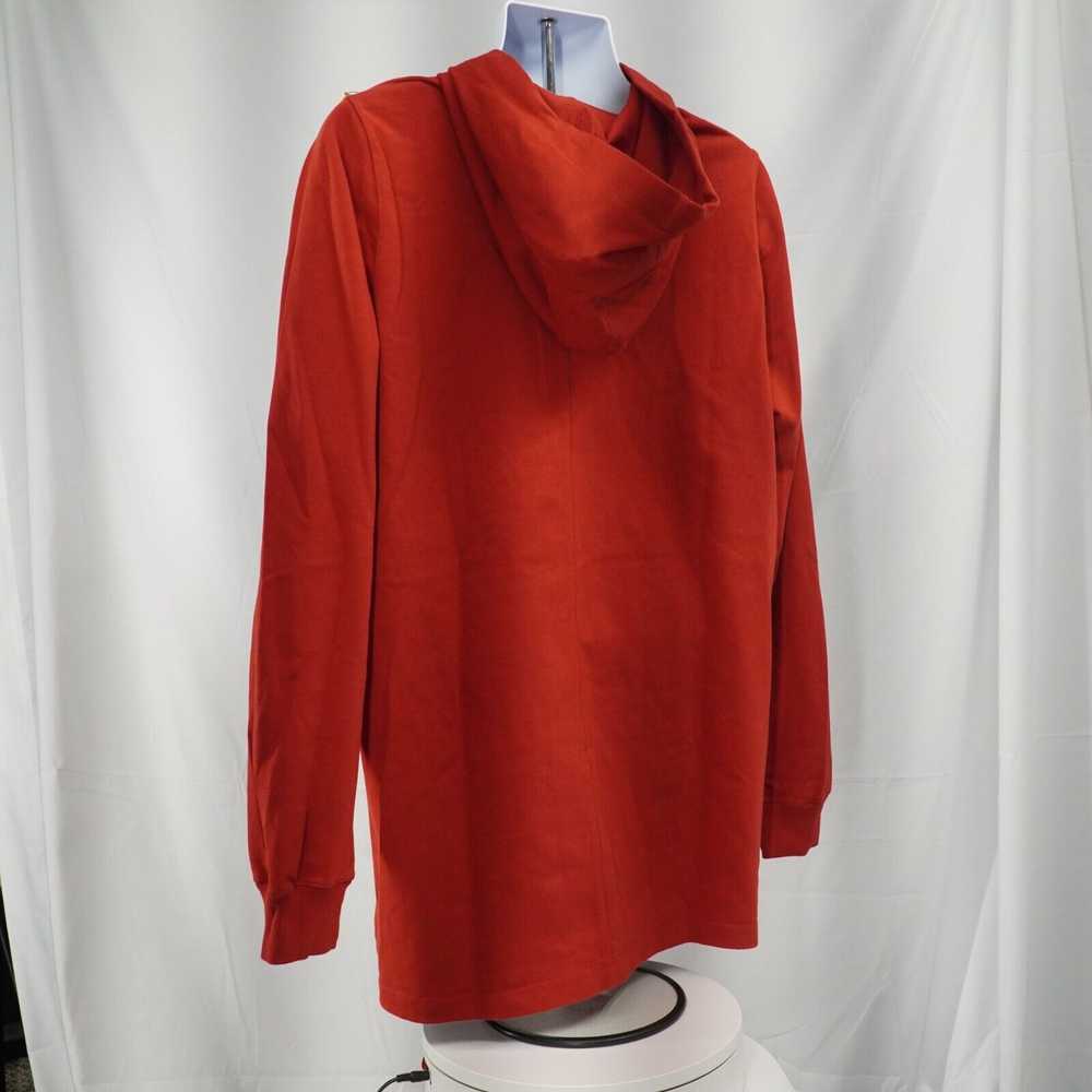 Rick Owens Knit Hoodie Sweater Longline Cardinal … - image 10