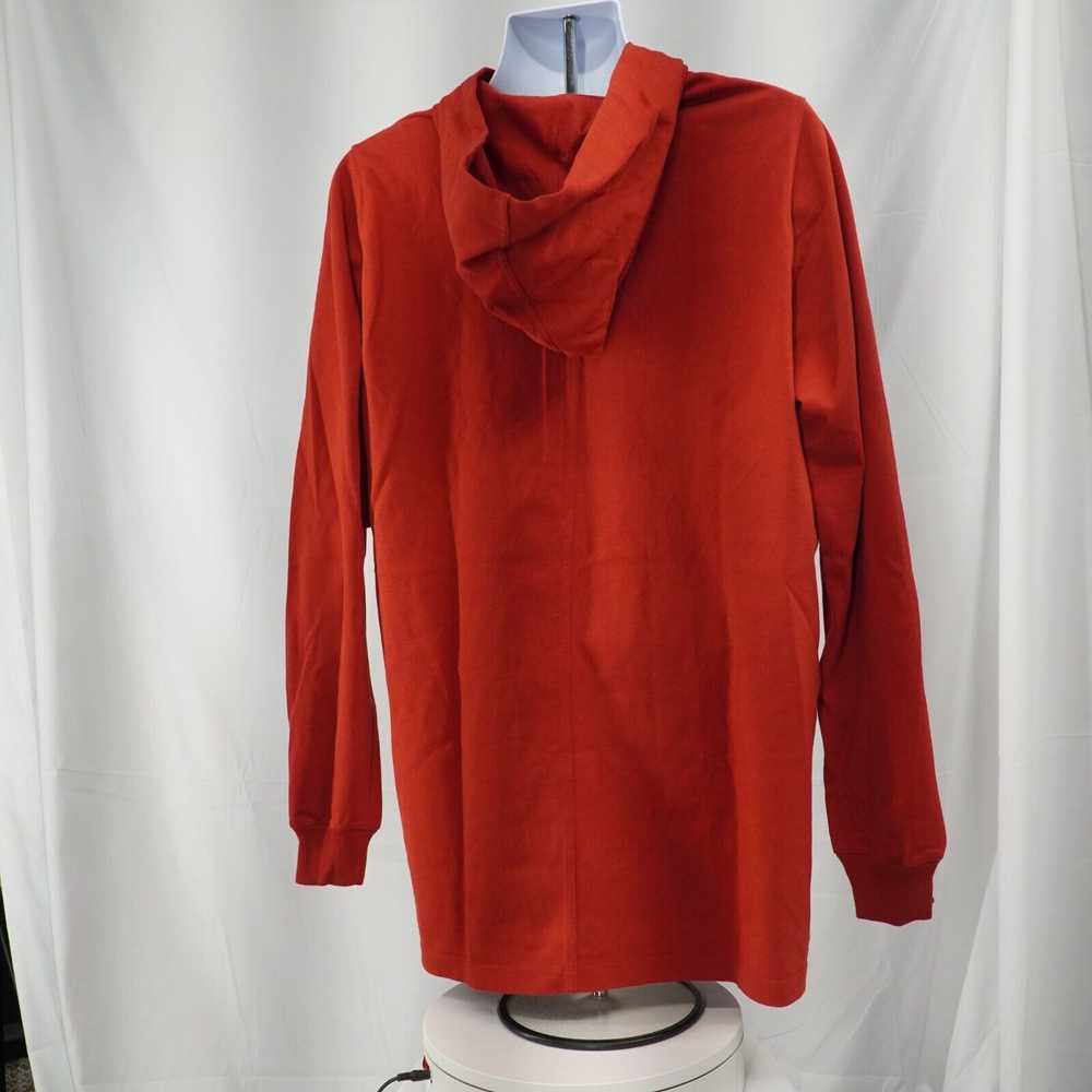 Rick Owens Knit Hoodie Sweater Longline Cardinal … - image 12