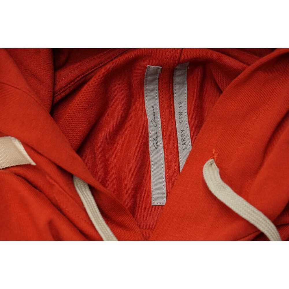 Rick Owens Knit Hoodie Sweater Longline Cardinal … - image 2