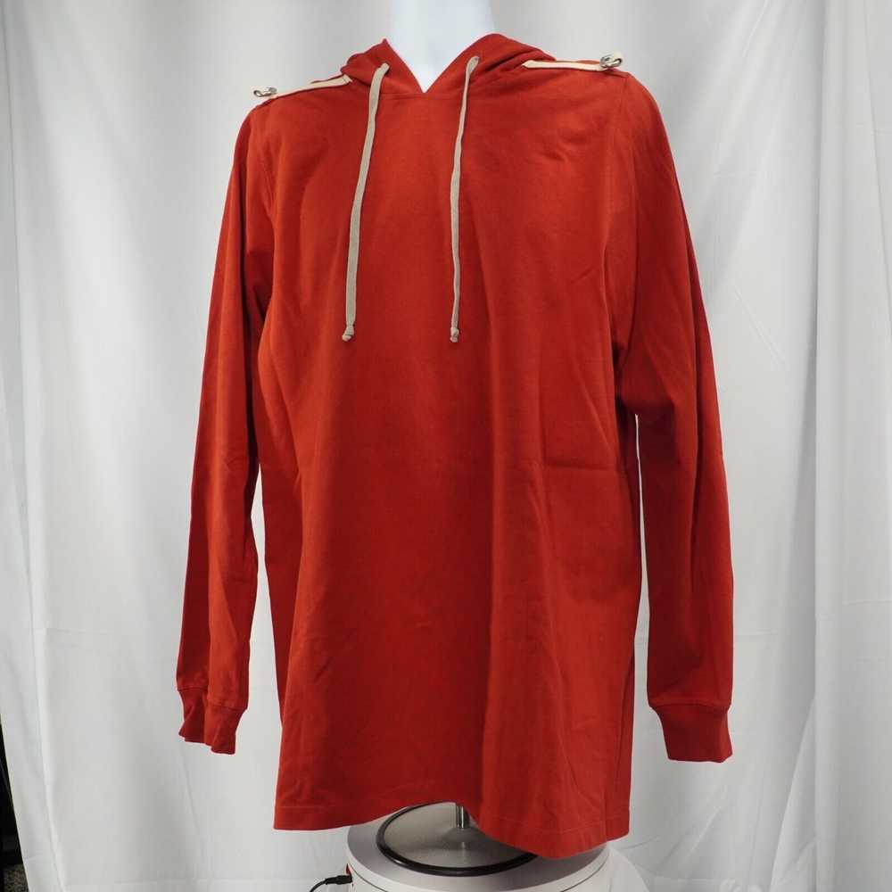 Rick Owens Knit Hoodie Sweater Longline Cardinal … - image 4