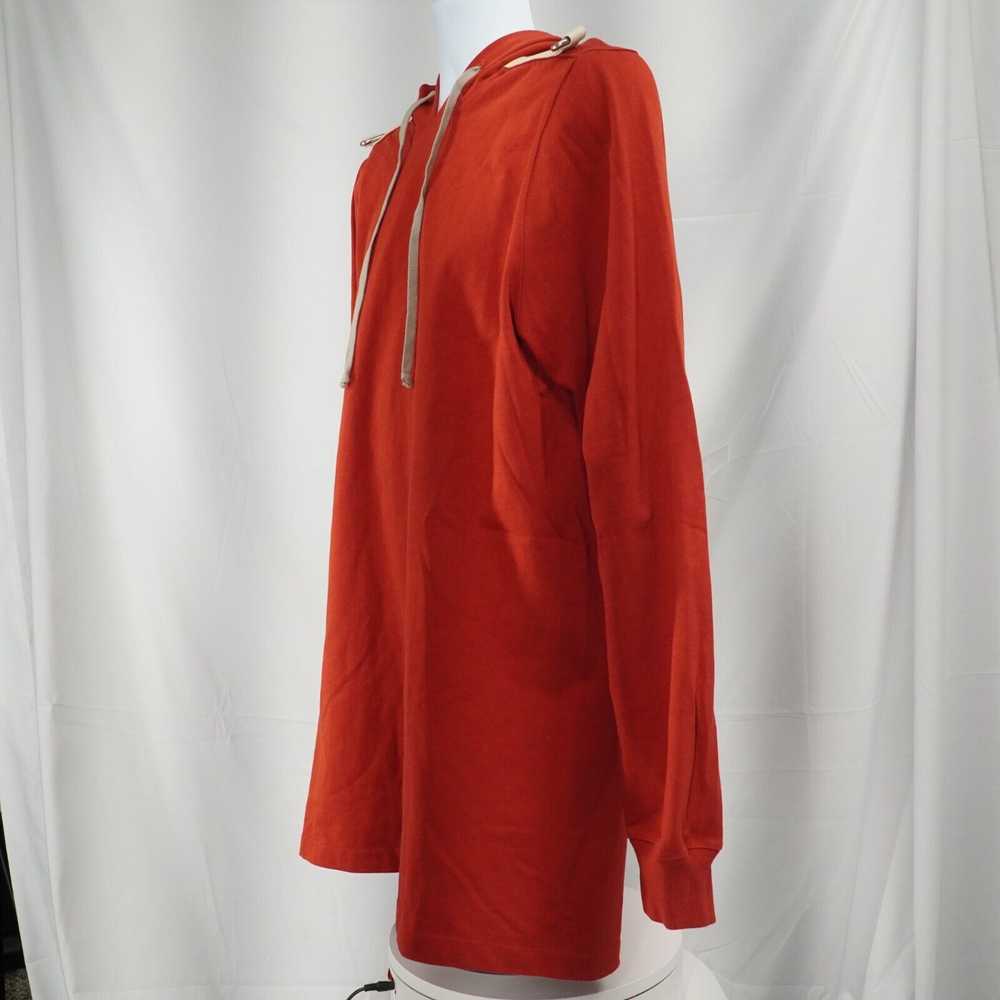 Rick Owens Knit Hoodie Sweater Longline Cardinal … - image 6
