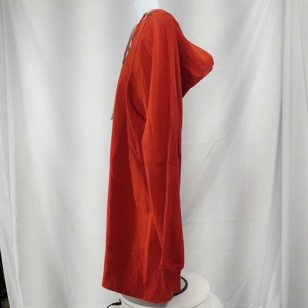 Rick Owens Knit Hoodie Sweater Longline Cardinal … - image 7