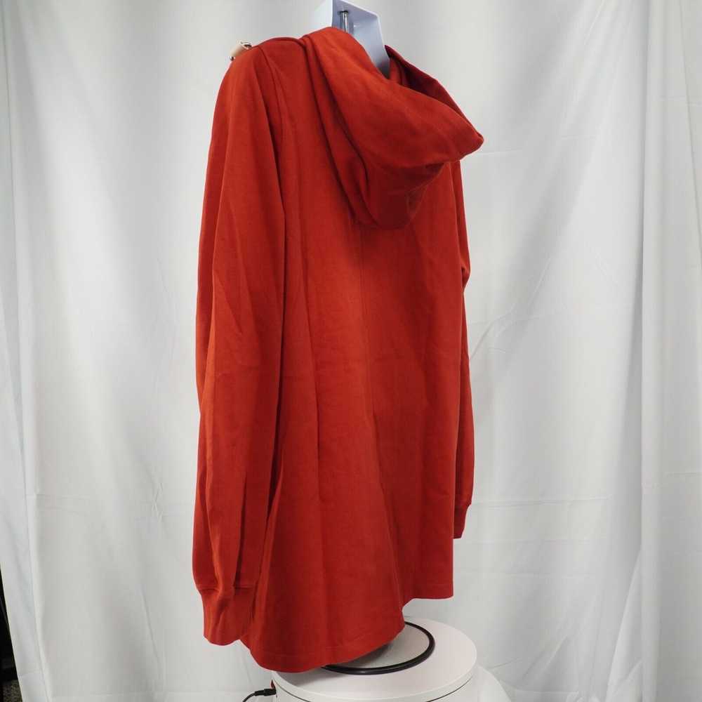 Rick Owens Knit Hoodie Sweater Longline Cardinal … - image 9