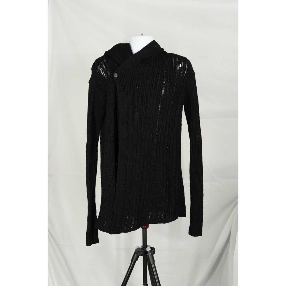 トップス Rick owens 16SS hooded maglia cardigan Rick Owens Hooded Zipped Cardigan in Black | SVD USA
