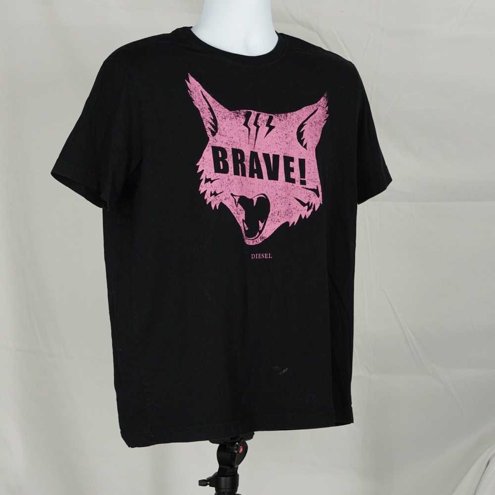 Diesel Graphic Shirt Pink Panther Brave! - Black - image 11