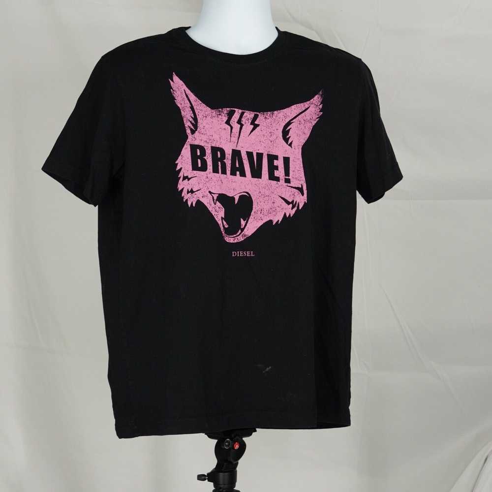 Diesel Graphic Shirt Pink Panther Brave! - Black - image 1