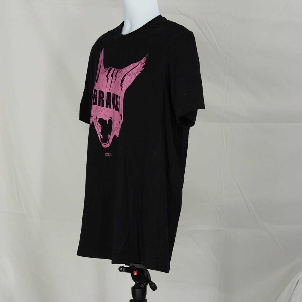 Diesel Graphic Shirt Pink Panther Brave! - Black - image 3