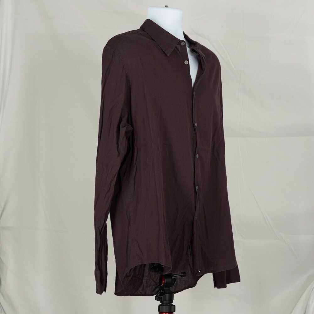 John Varvatos - John Varvatos Star Burgundy Butto… - image 10