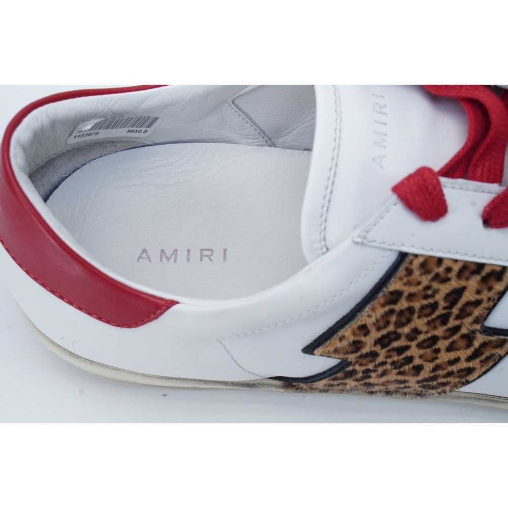 Amiri White Leopard Viper Low Sneakers Shoes Men'… - image 12