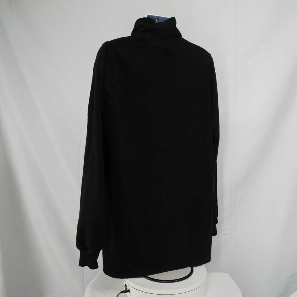 Rick Owens DRKSHDW Black Sweater Neck Cotton Size… - image 11