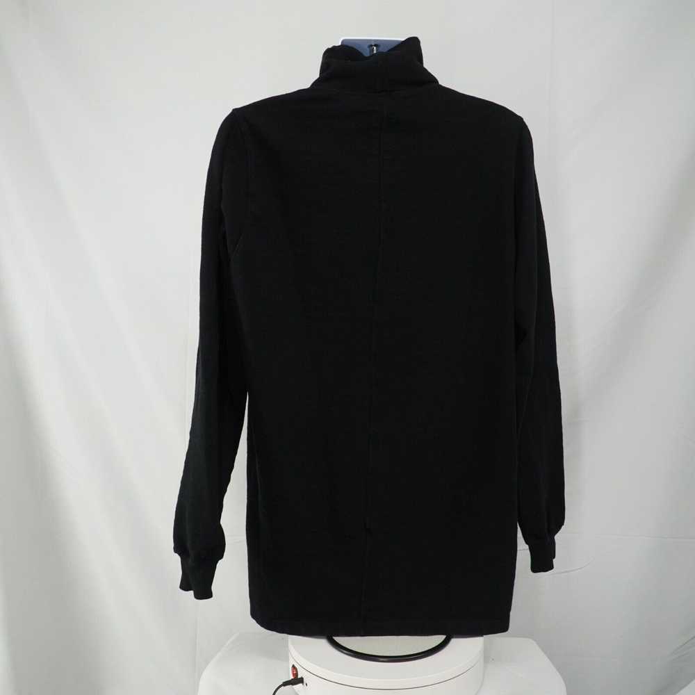 Rick Owens DRKSHDW Black Sweater Neck Cotton Size… - image 12