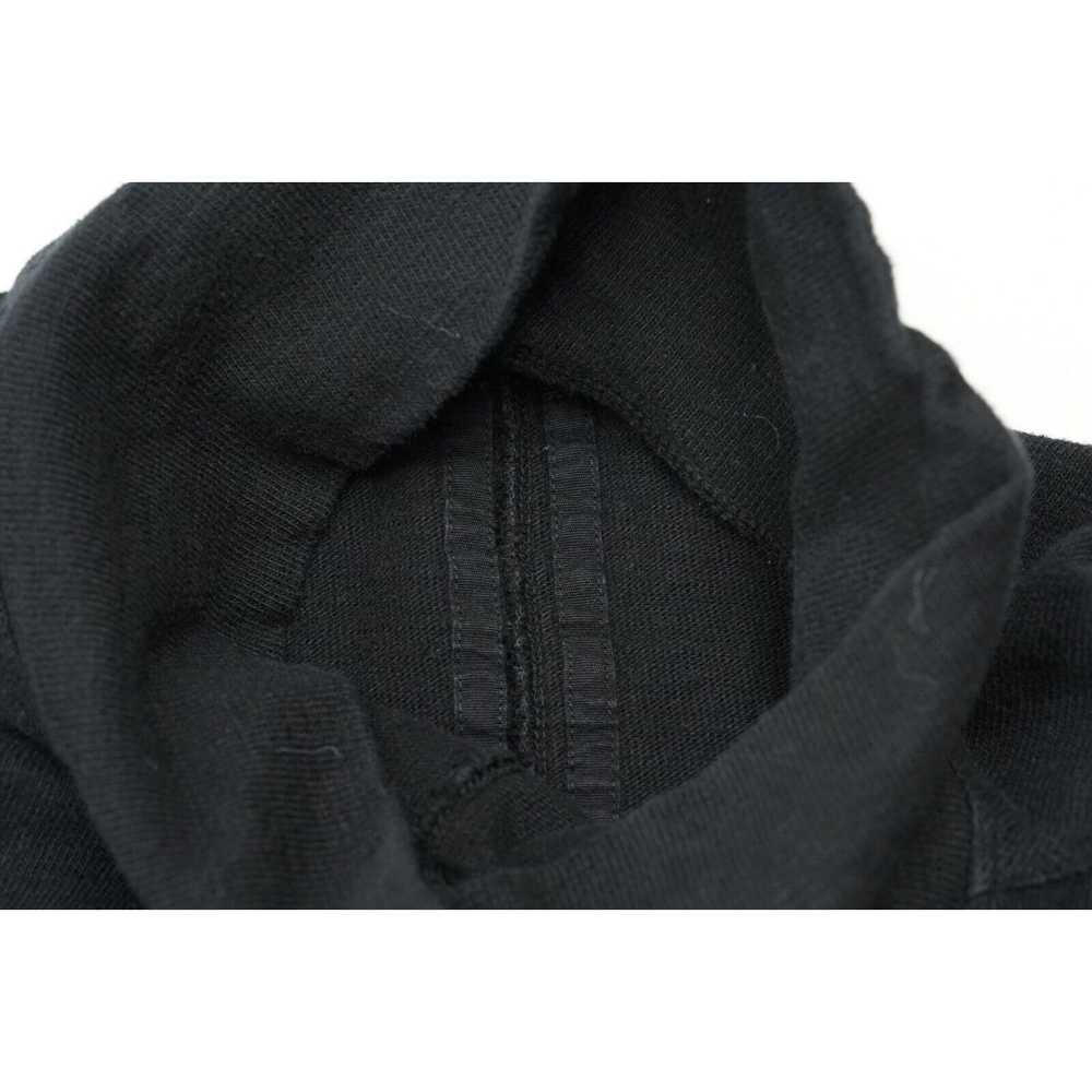 Rick Owens DRKSHDW Black Sweater Neck Cotton Size… - image 2