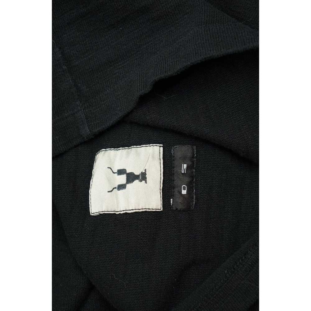 Rick Owens DRKSHDW Black Sweater Neck Cotton Size… - image 3