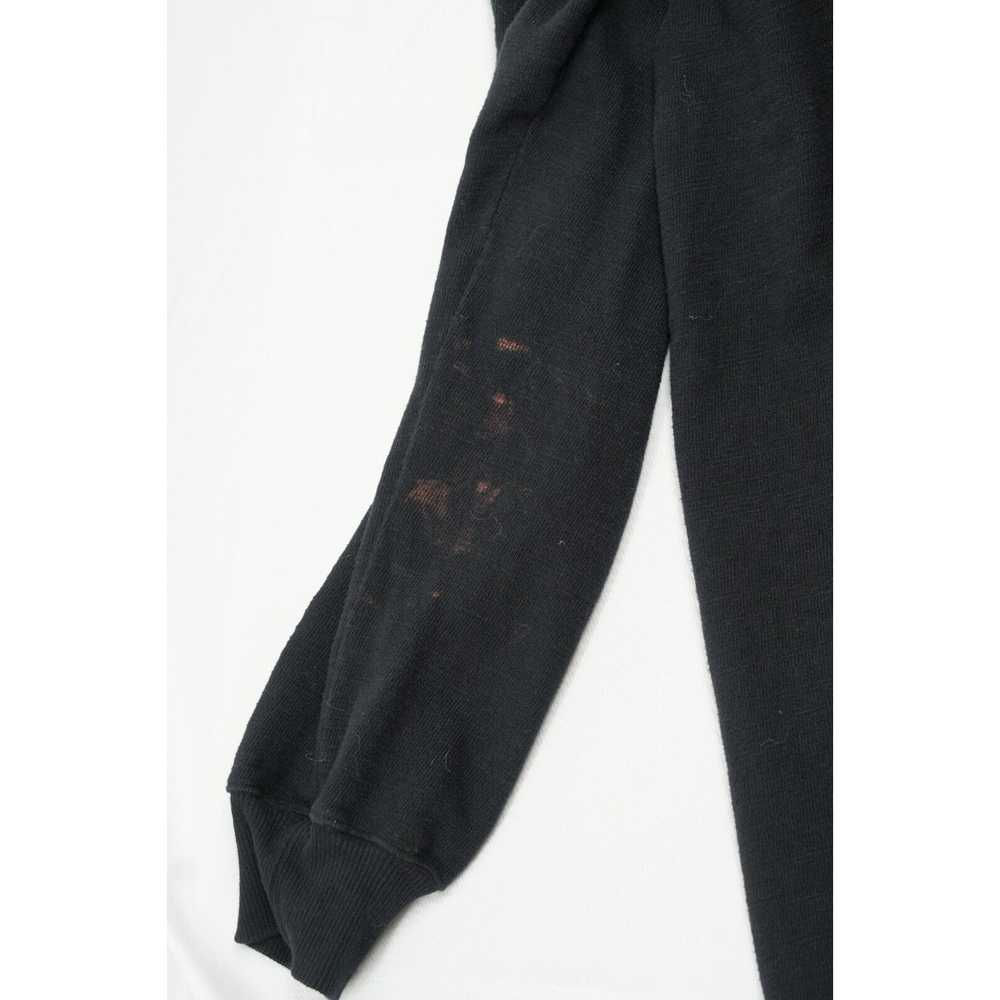 Rick Owens DRKSHDW Black Sweater Neck Cotton Size… - image 5