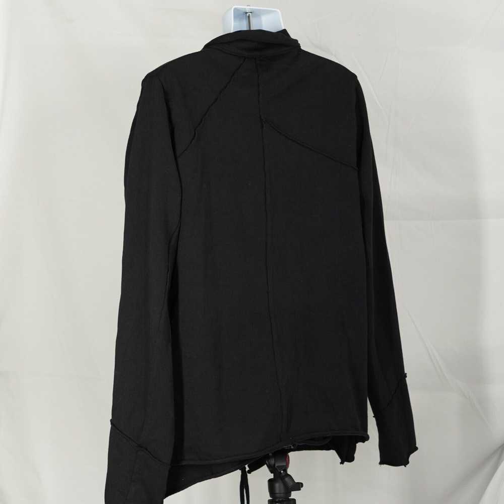 Thom Krom - Thom Krom Casual Black Zip Jacket Raw… - image 5