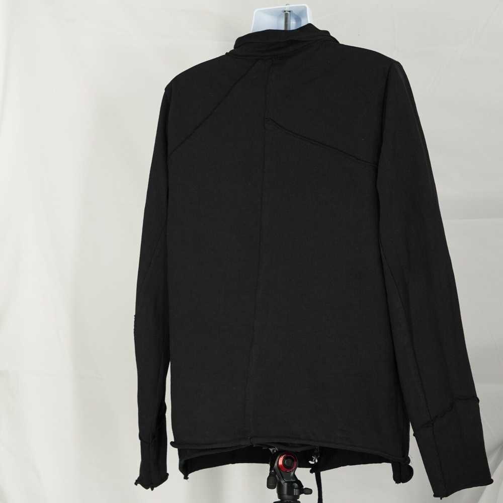 Thom Krom - Thom Krom Casual Black Zip Jacket Raw… - image 6