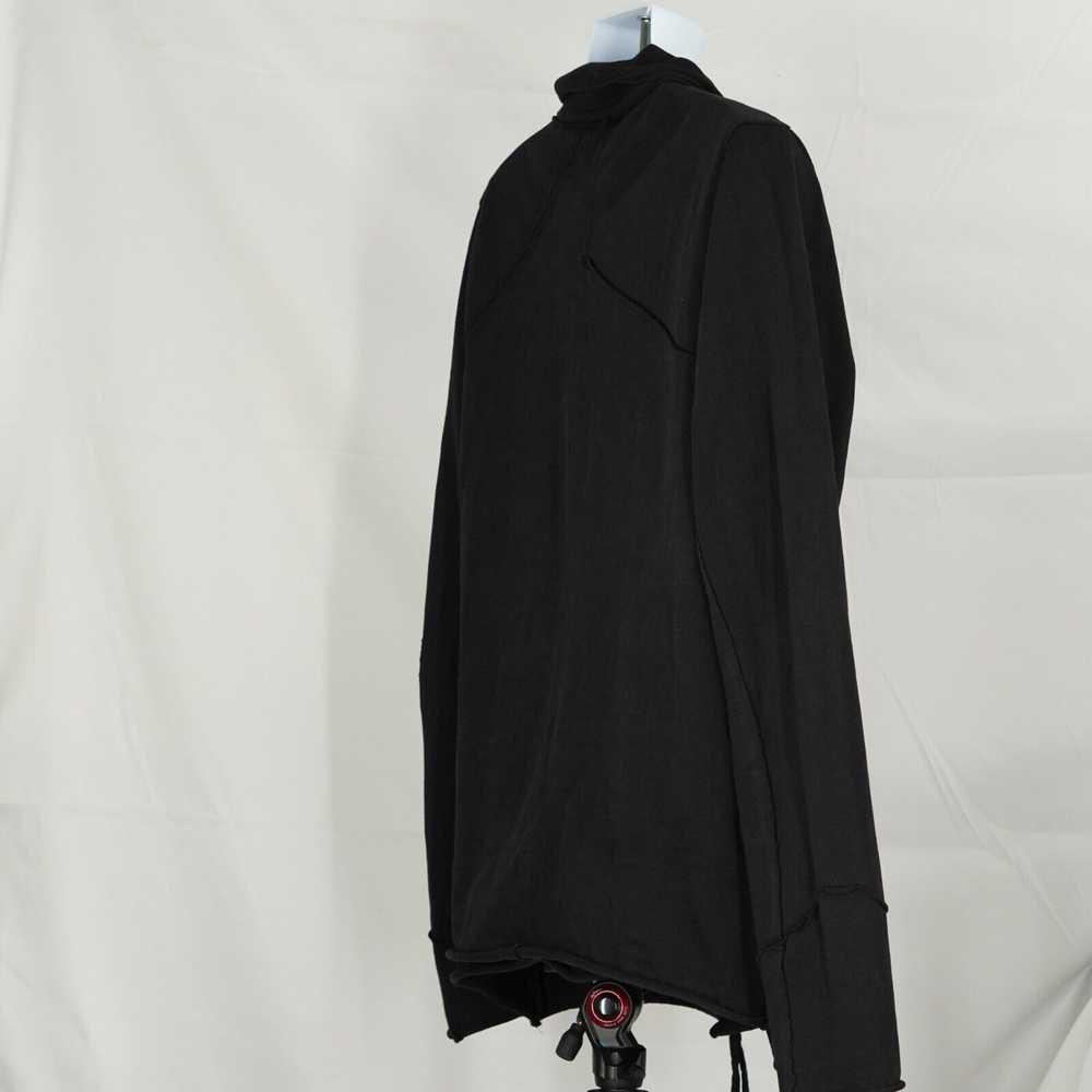 Thom Krom - Thom Krom Casual Black Zip Jacket Raw… - image 7