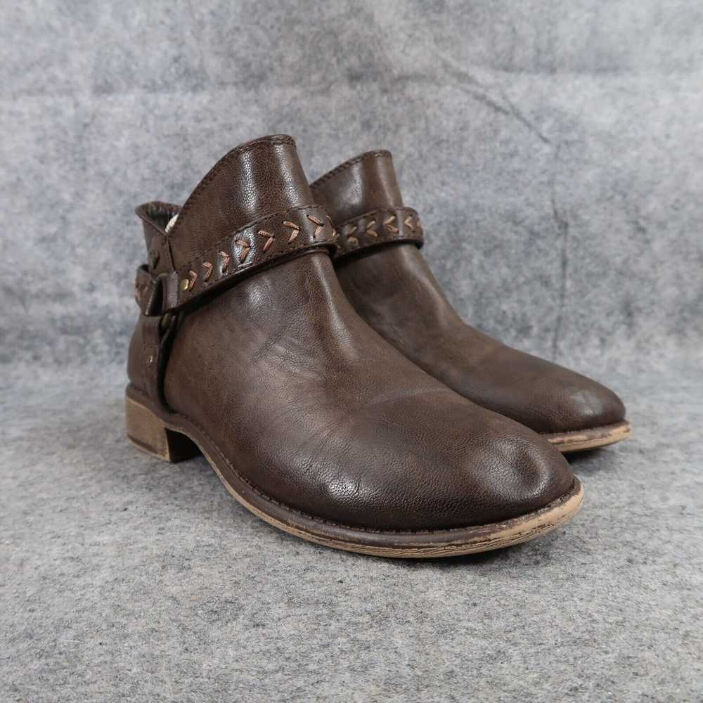 Roxy Shoes Womens 7 Booties Western Harness Fashi… - image 1