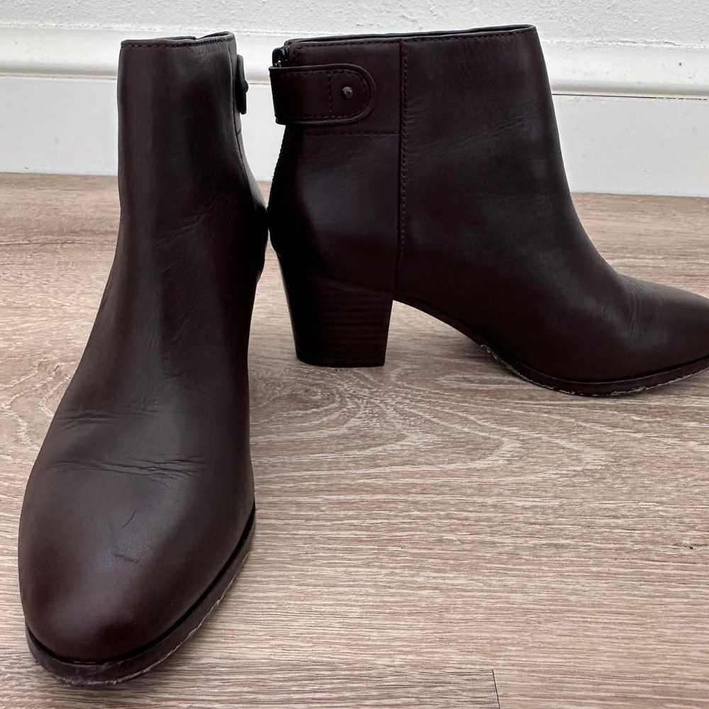Coach|Brown Leather Windsor Booties|Sz 6.5 - image 7