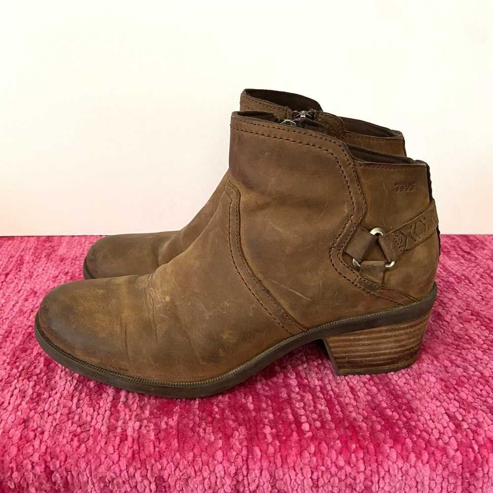 Teva Foxy Waterproof Nubuck Leather Ankle Boots B… - image 4