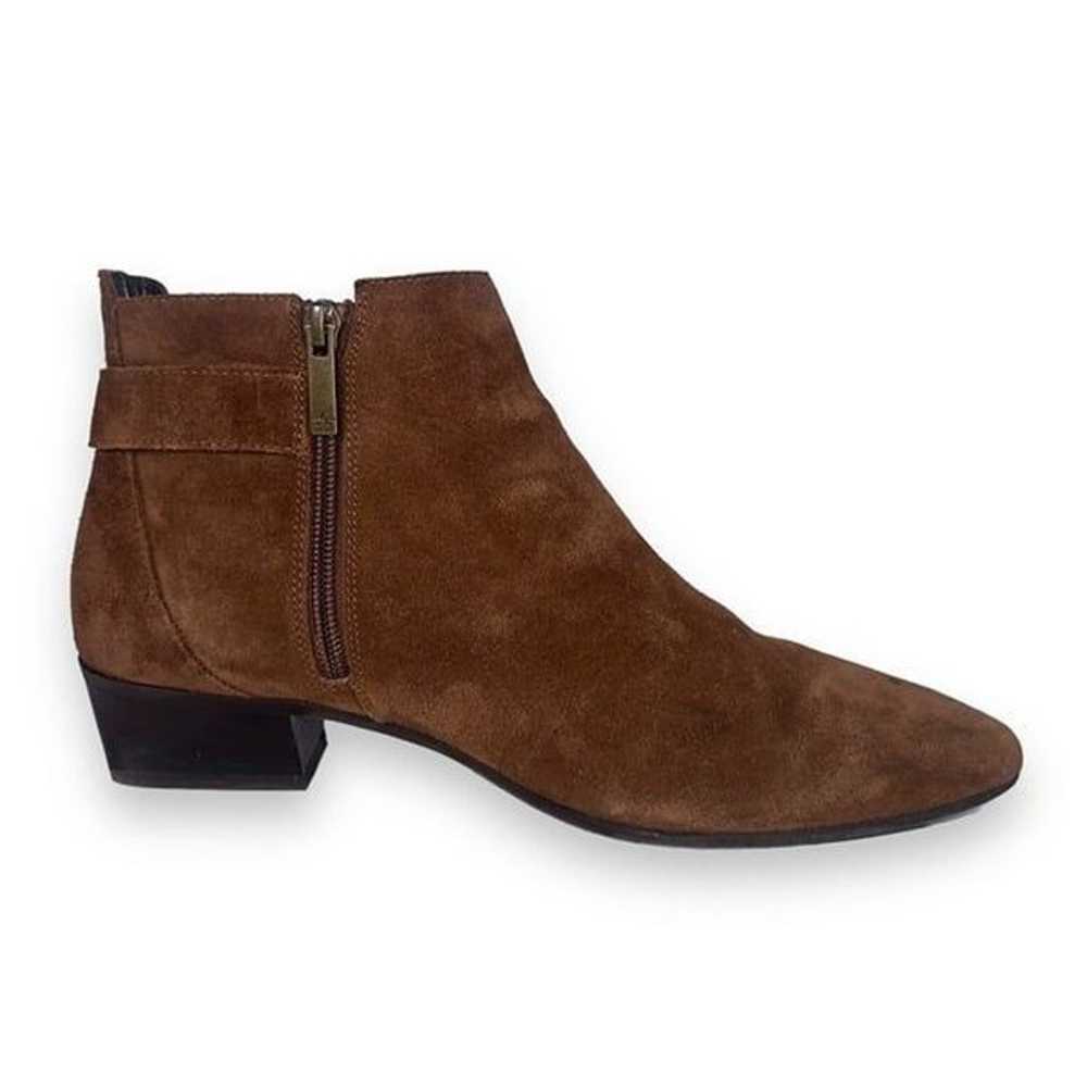 Aquatalia Fernn Suede Ankle Boots Brown Made in I… - image 7