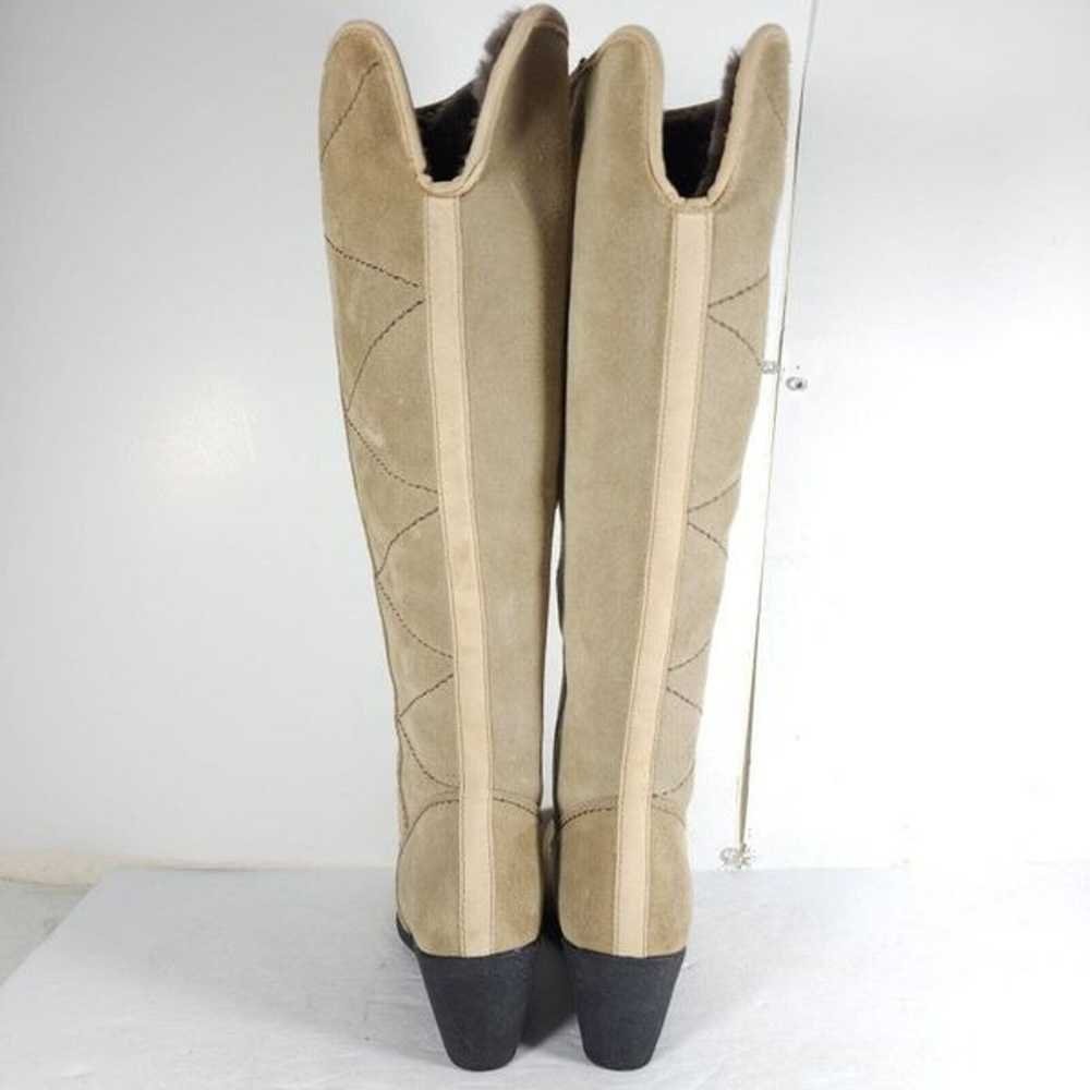 Pajar Women’s US 6 Taupe Leather Side Zip Geniune… - image 9