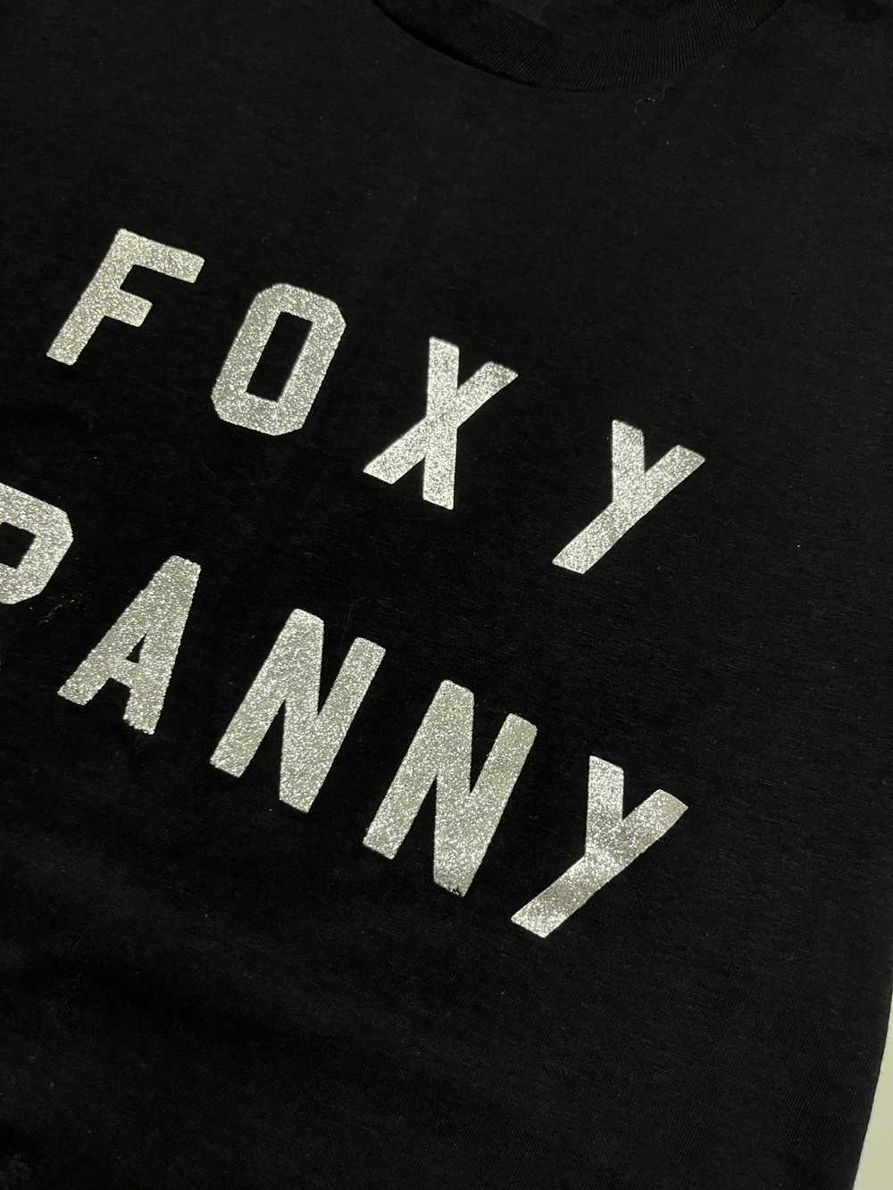 1970s Made in USA ‘Foxy Granny’ Glitter Print Nov… - image 3