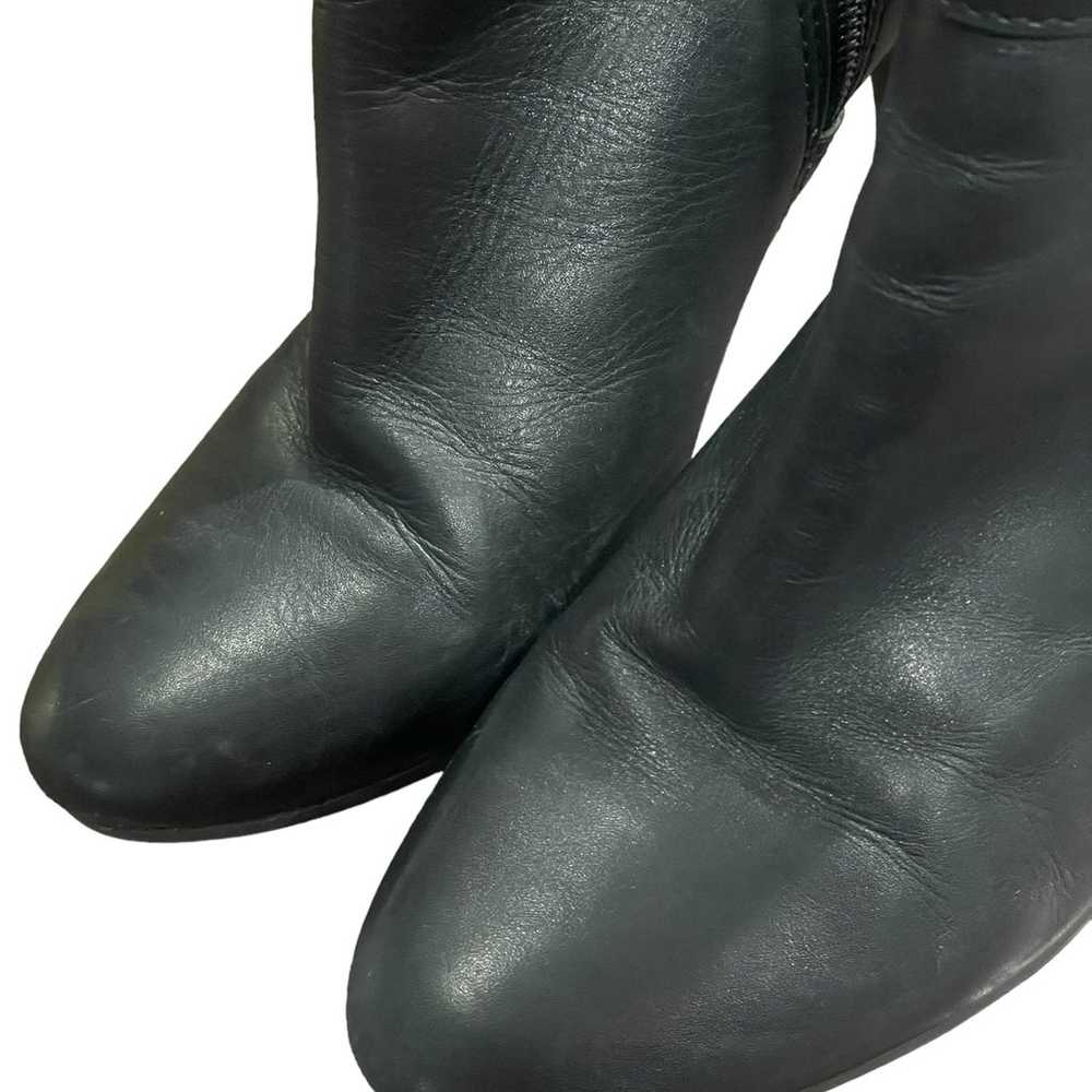 Tory Burch Bristol Almond Toe Black Calf Leather … - image 11