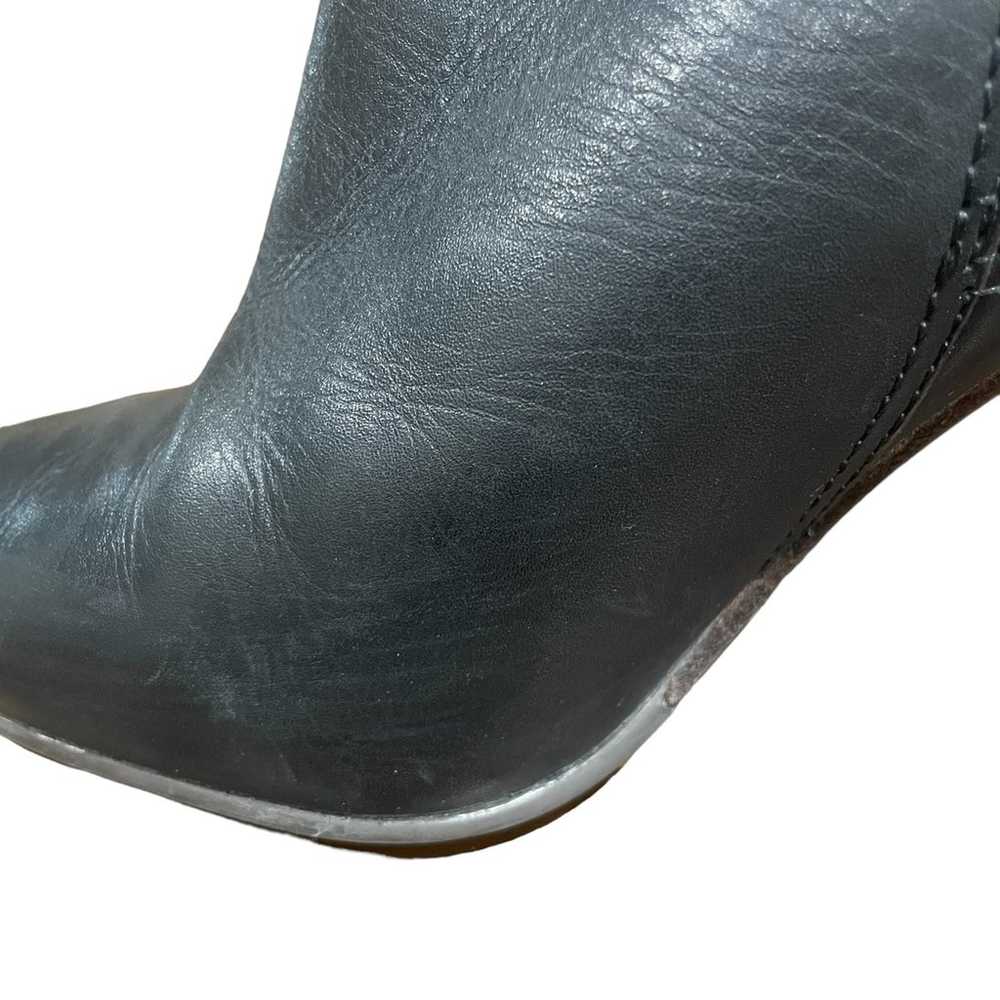 Tory Burch Bristol Almond Toe Black Calf Leather … - image 9