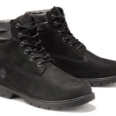 Timberland waterproof black leather boots