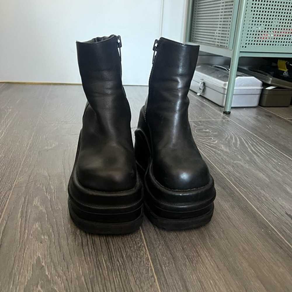 UNIF Wave Platform Leather Boots - image 2
