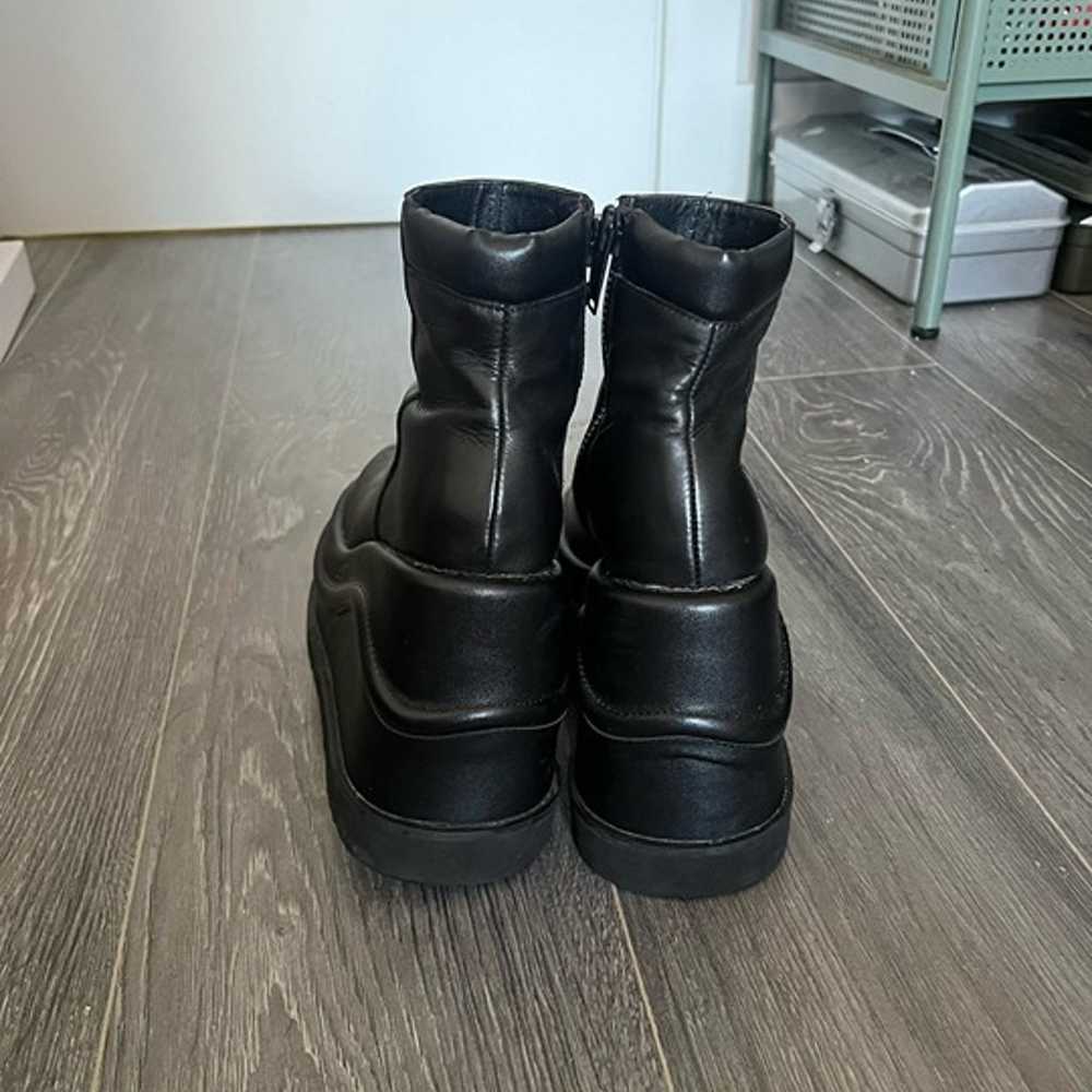 UNIF Wave Platform Leather Boots - image 3