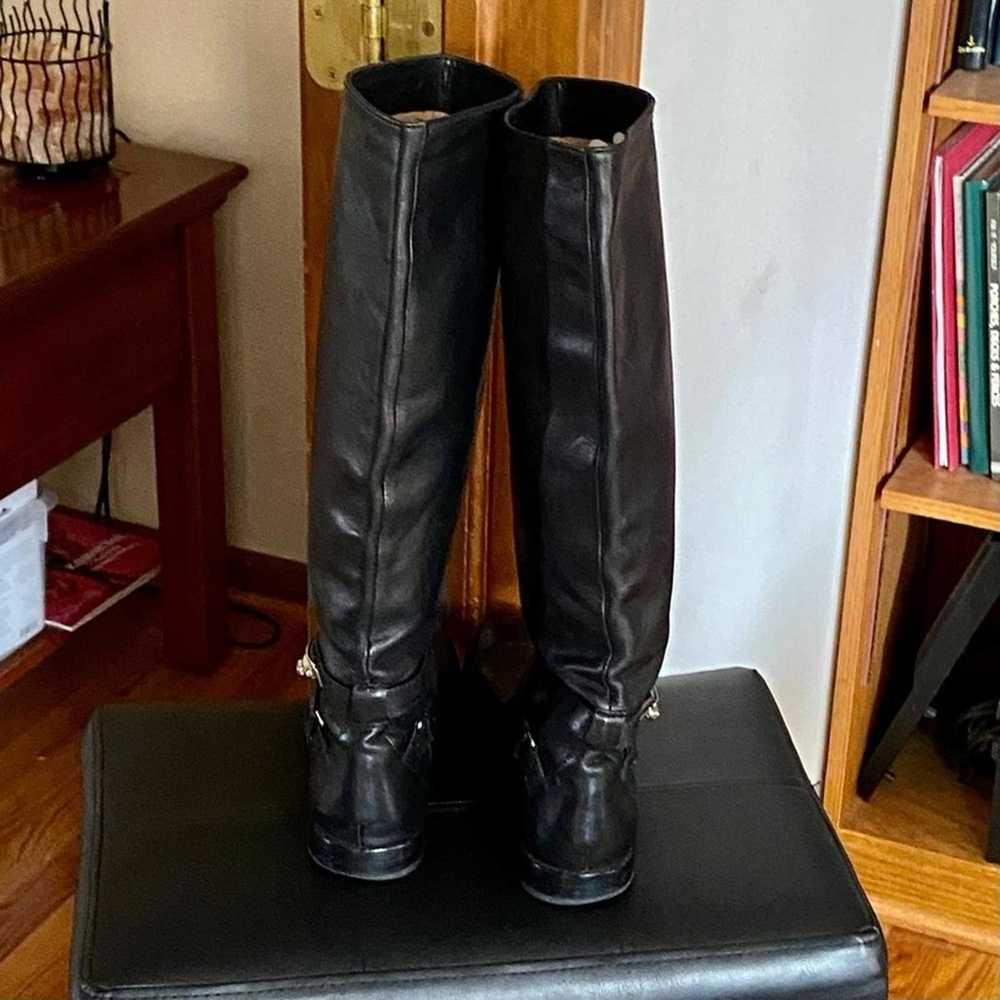 Coach Christine Women's Black Leather Riding Boot… - image 10