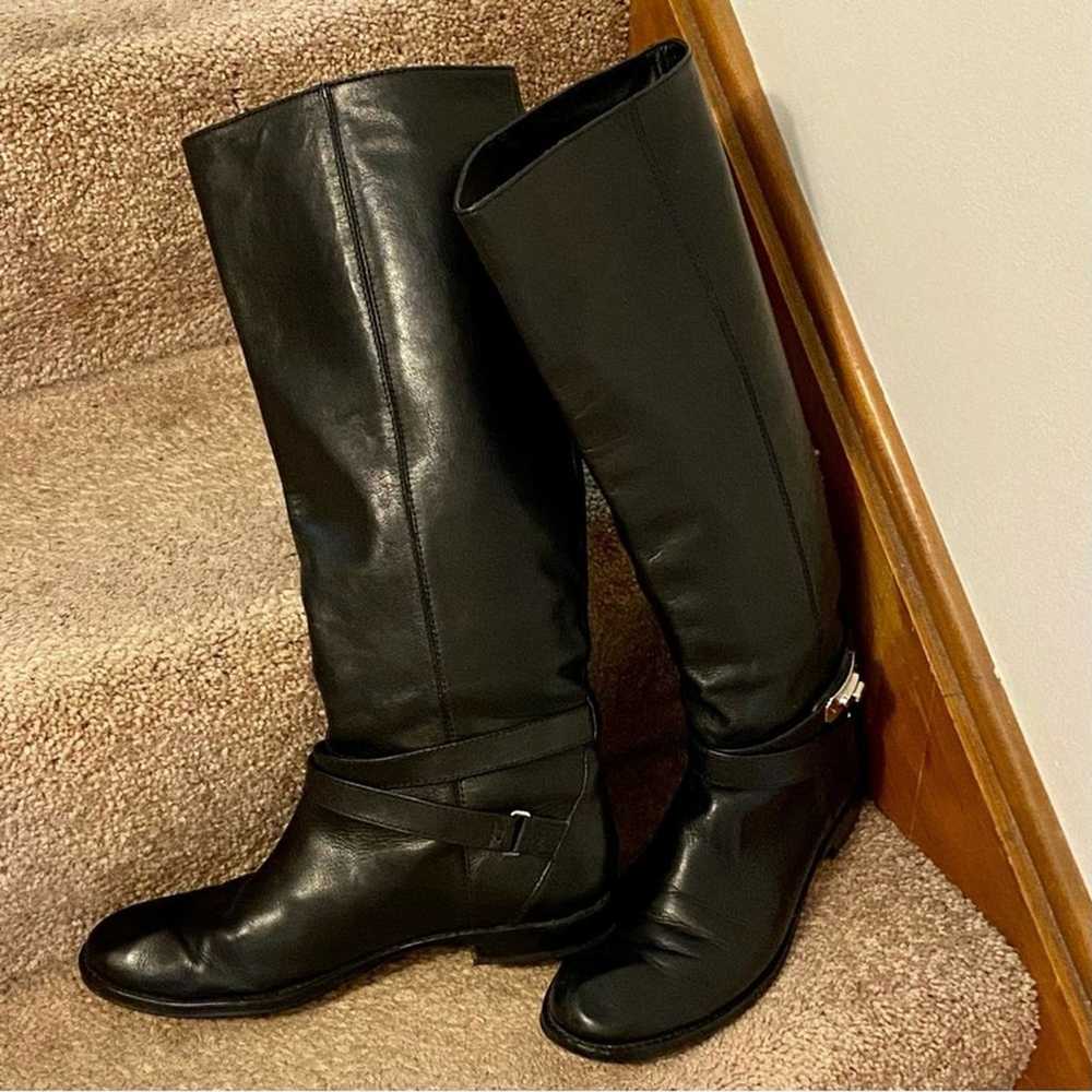 Coach Christine Women's Black Leather Riding Boot… - image 11