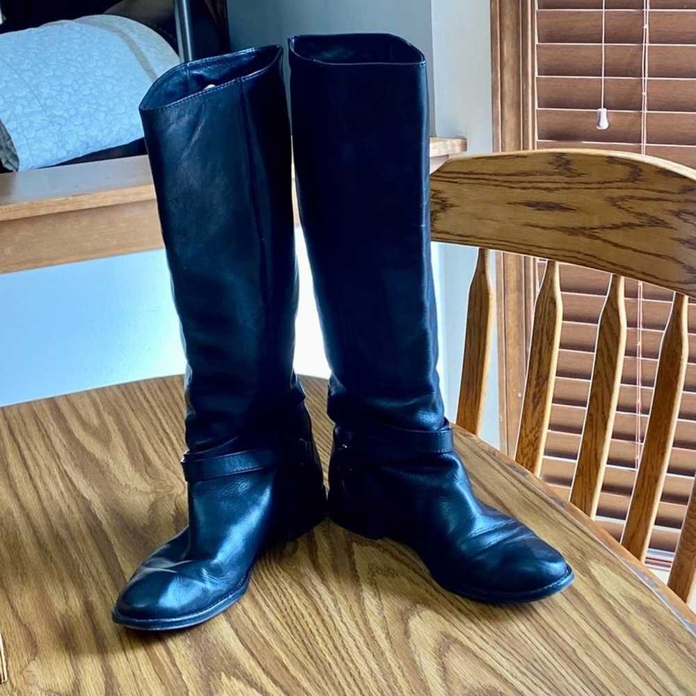 Coach Christine Women's Black Leather Riding Boot… - image 3