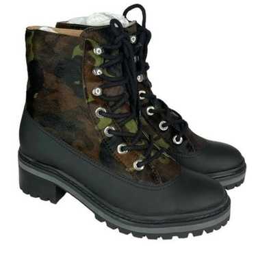 Schutz Camouflage Mid-ankle Combat Boots(Size 8.5… - image 1