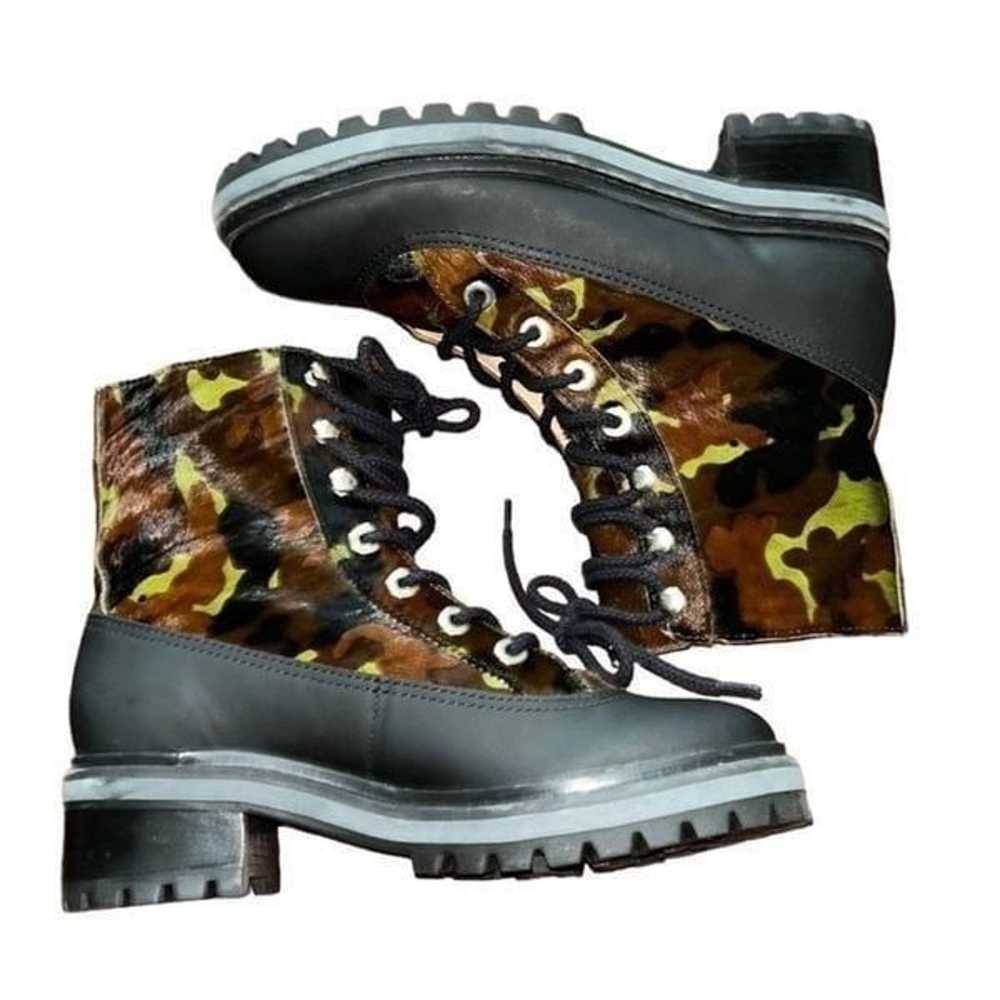 Schutz Camouflage Mid-ankle Combat Boots(Size 8.5… - image 3