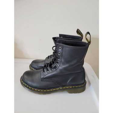 Dr Martens 1460 Black Leather Boots Womens US 8 - image 1