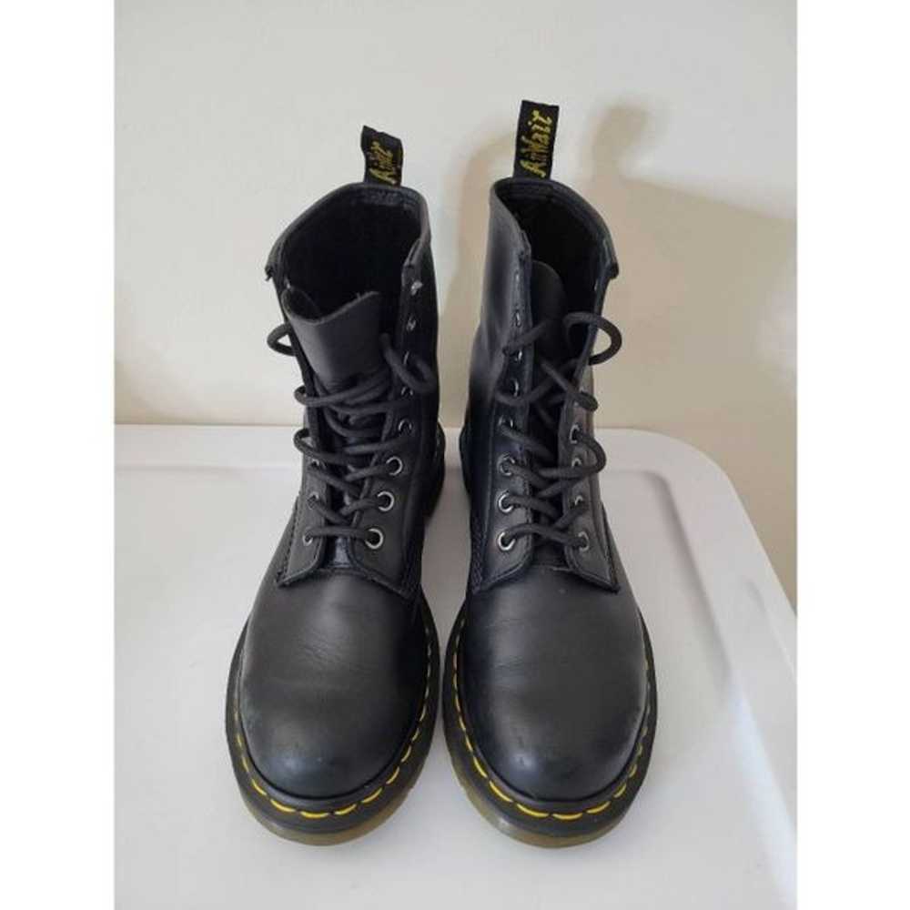 Dr Martens 1460 Black Leather Boots Womens US 8 - image 2
