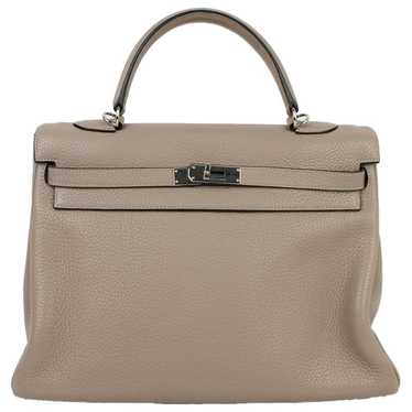 Hermès Kelly 35 leather handbag - image 1