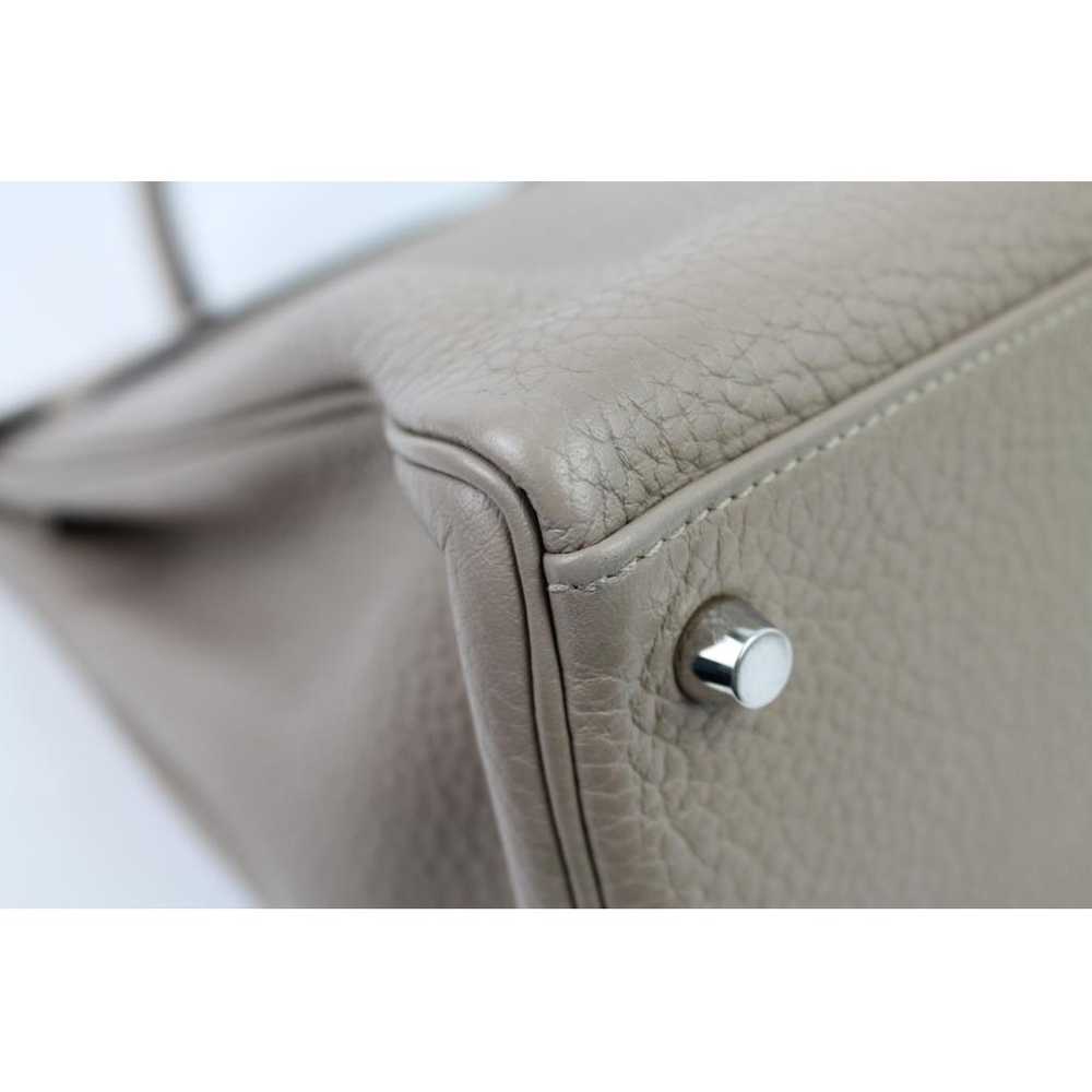 Hermès Kelly 35 leather handbag - image 8