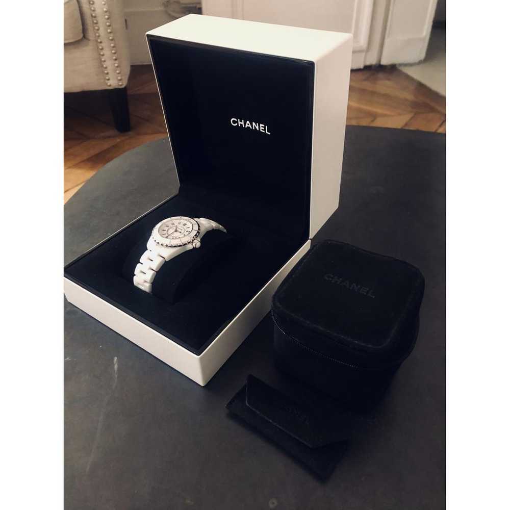 Chanel J12 Quartz ceramic watch - image 4