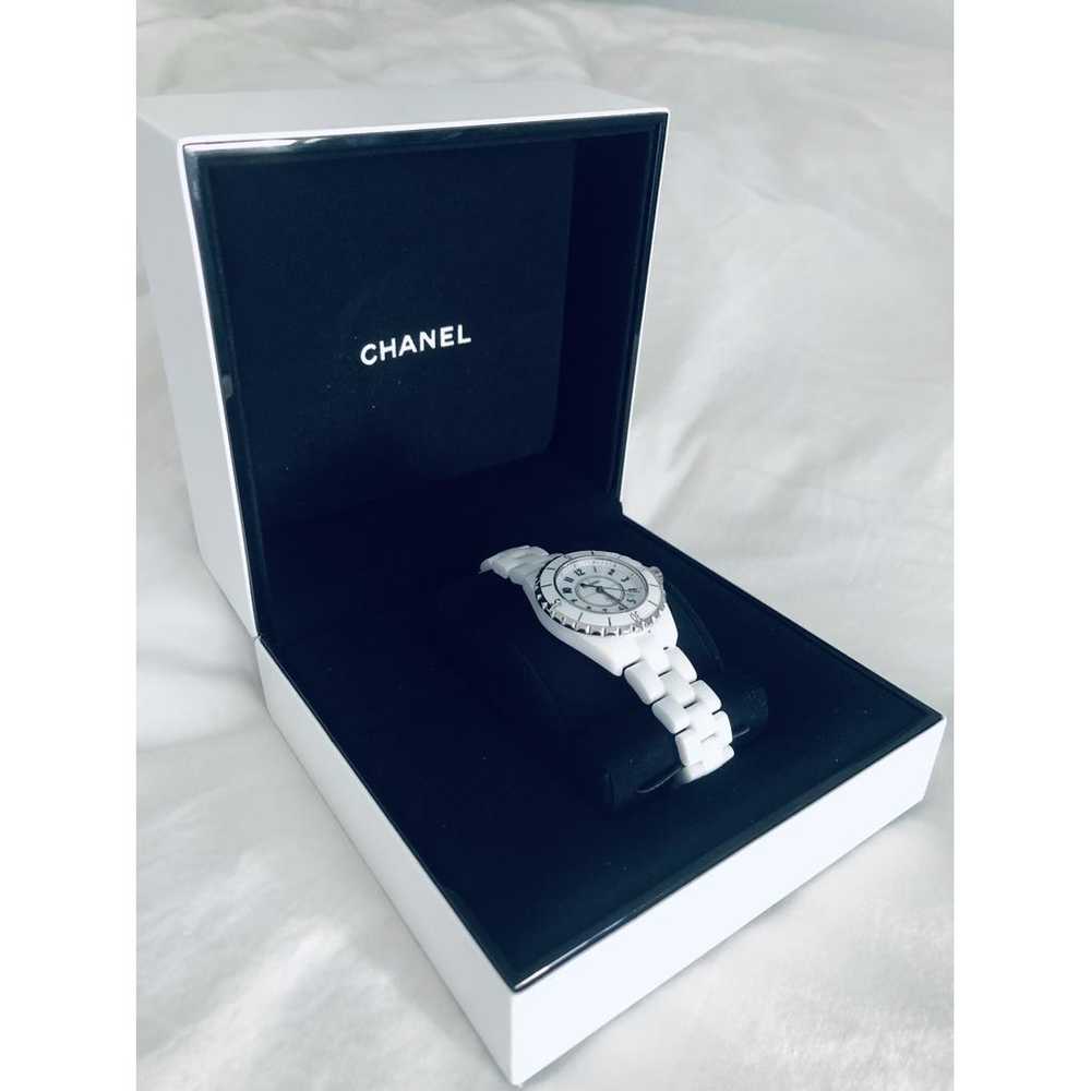 Chanel J12 Quartz ceramic watch - image 7