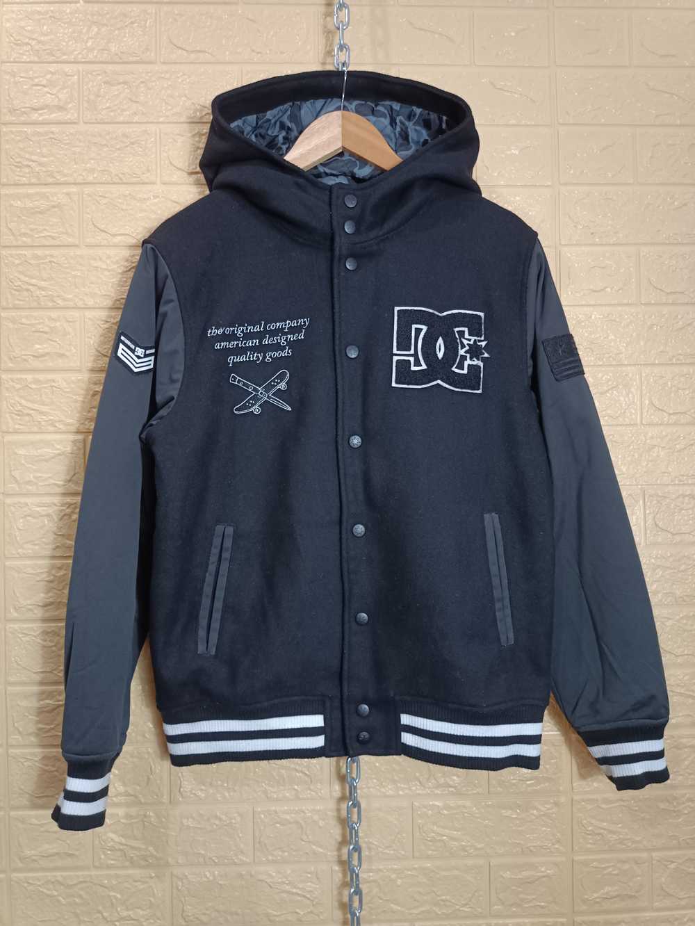 Archival Clothing - DC Shoes Varsity Jacket - image 1