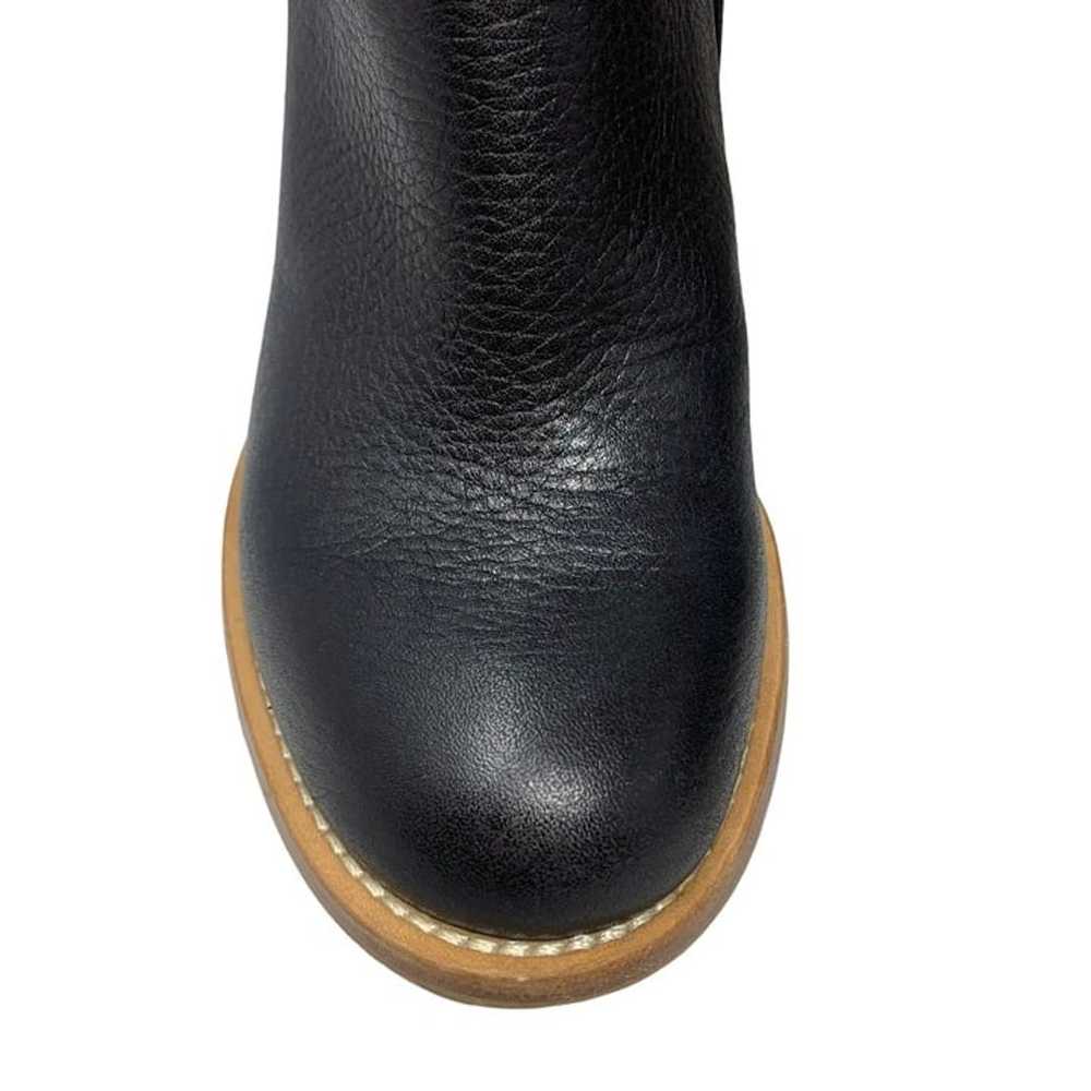 See By Chloé Keira Leather Crepe Block Heel Zip B… - image 4