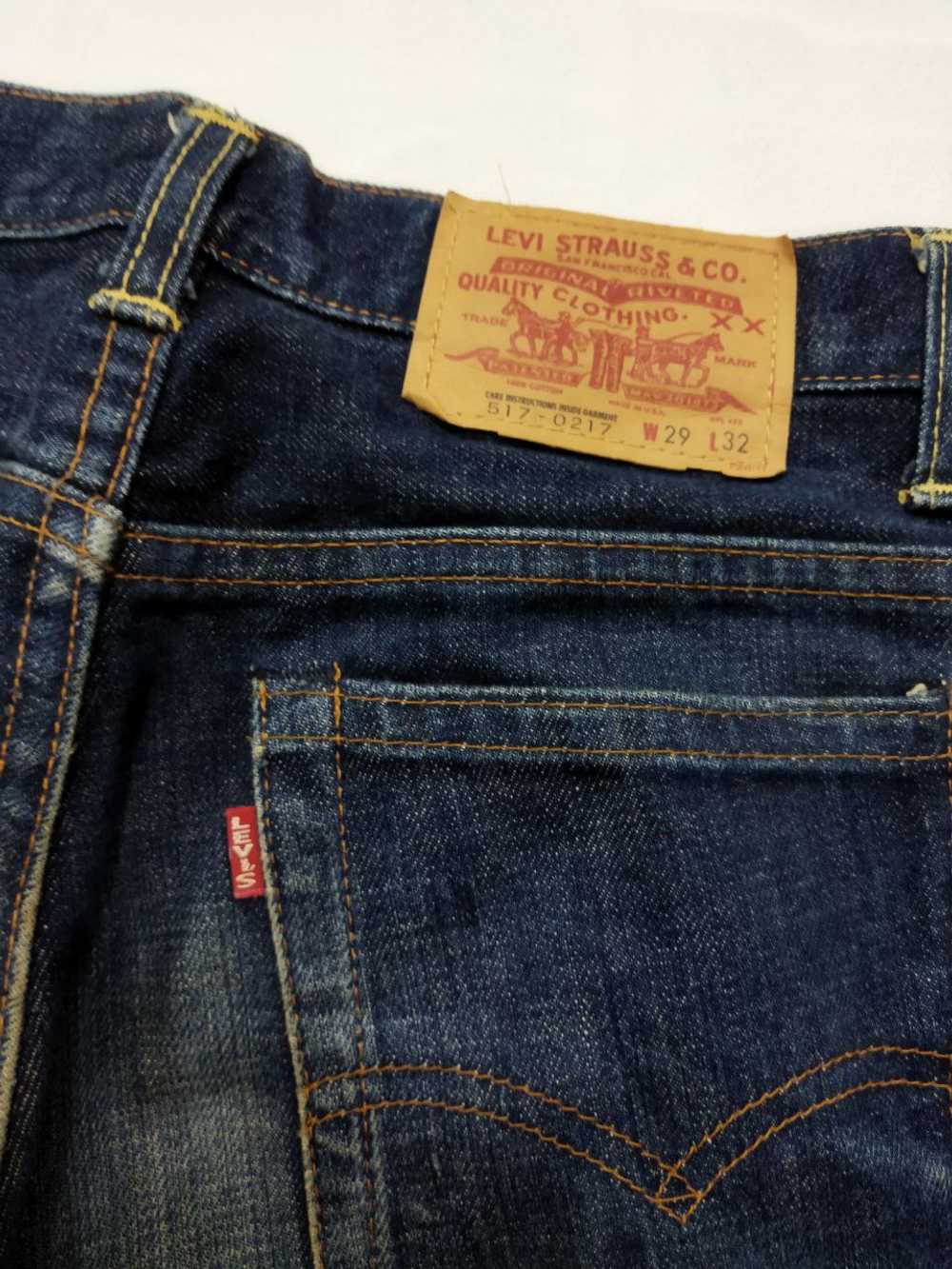 Vintage - Rare 🔥Vintage Levi's Lot 517 Big E Jea… - image 7