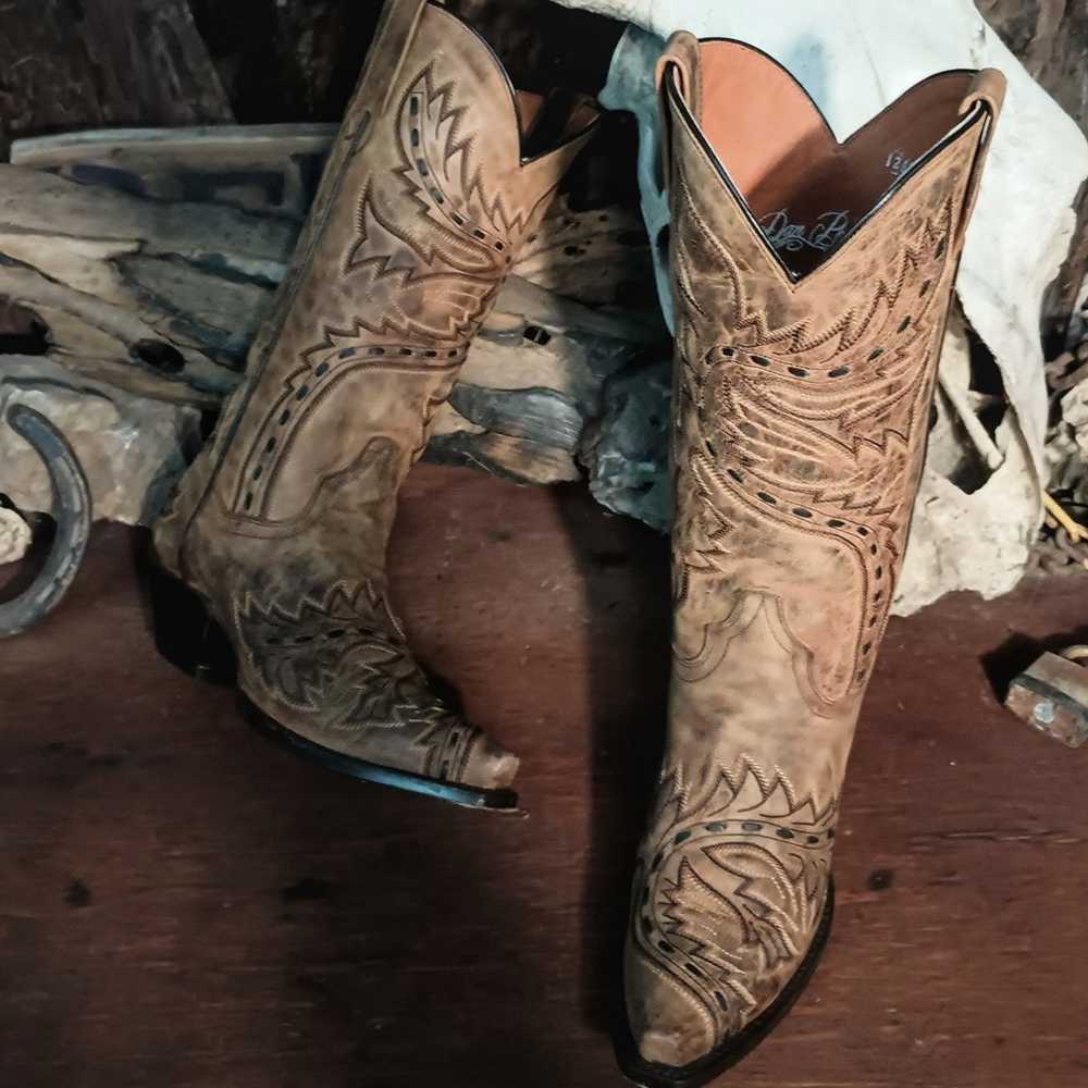 Dan Post sidewinder cowboy cowgirl western boots - image 4