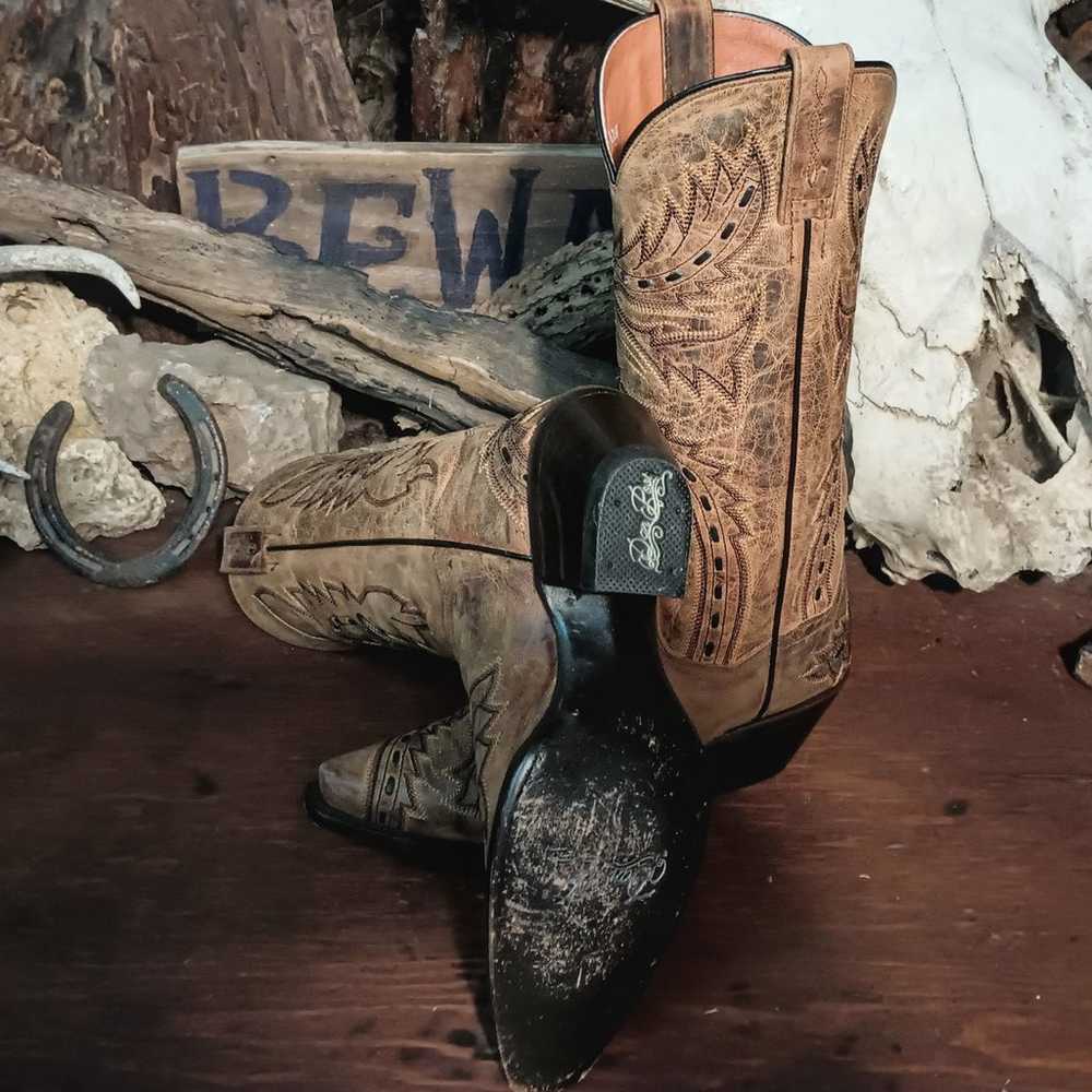 Dan Post sidewinder cowboy cowgirl western boots - image 6