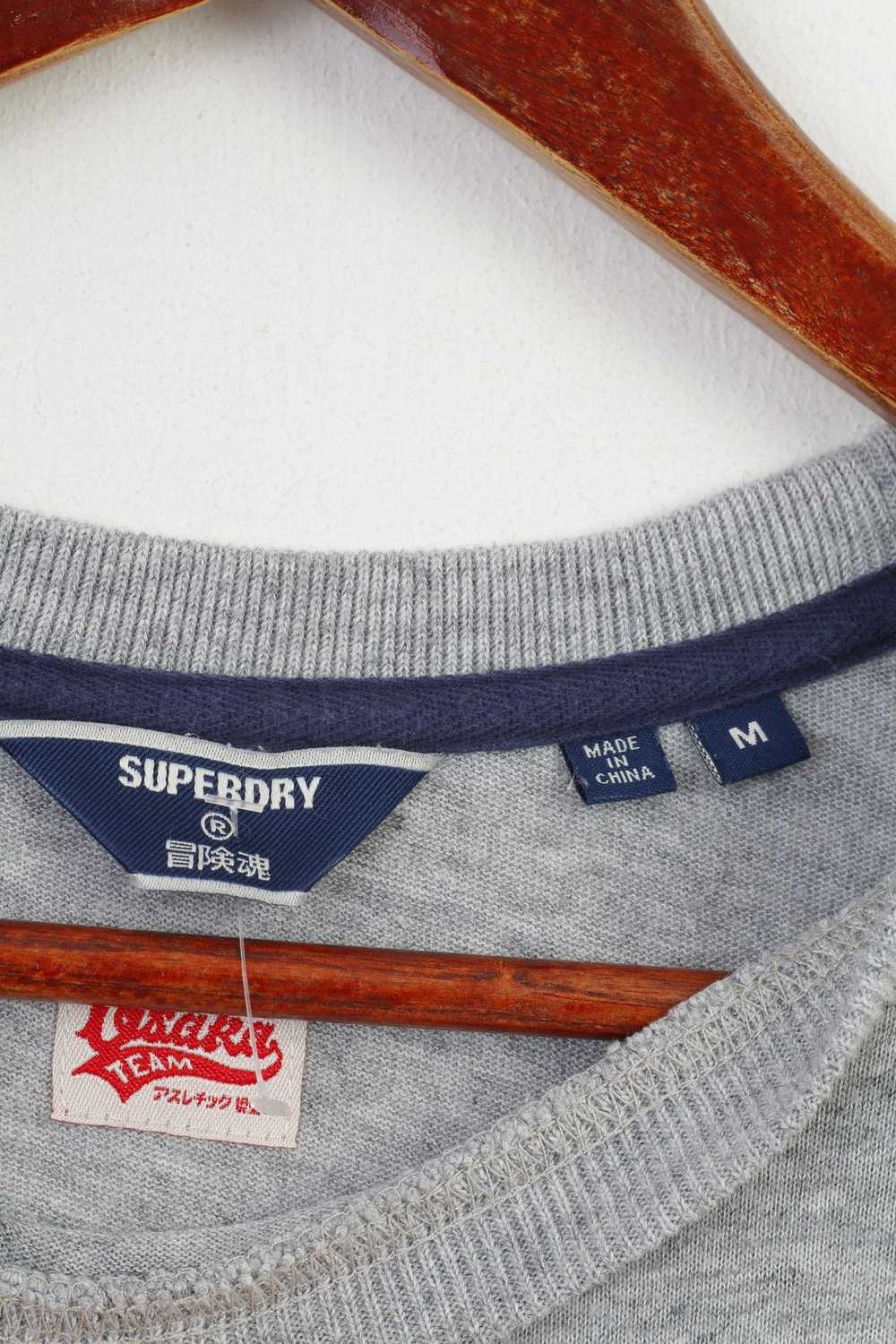 Superdry Superdry Men M Long Sleeved Shirt Grey C… - image 5